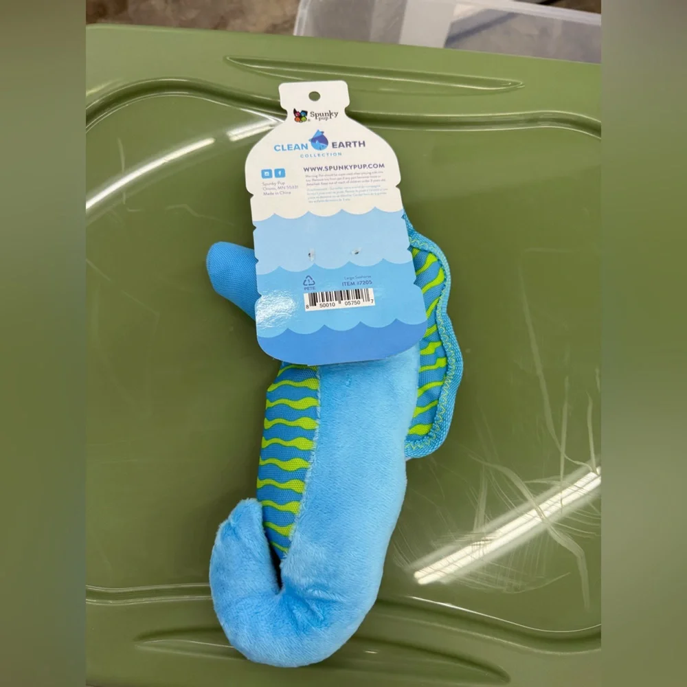 Seahorse Plush Toy - Sustainable Multiple Sizes